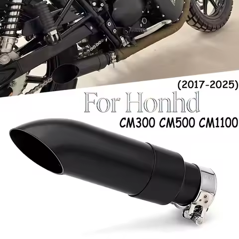 Short GP exhaust muffler with DB Killer for Honda Rebel 1100 CMX 500 CM 300 CMX1100 CMX500 CMX300 20
