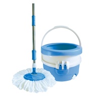 Mr Clean Ezy Spin Wash N Dry Mop! Compact Single Bucket Spin Mop! Super Absorbent
