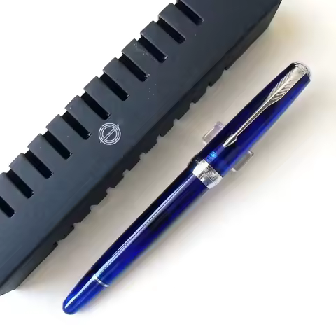 Yongsheng 618 Toso Fountain Pen Transparent F Nib 0.5mm Piston Ink Pen For Writing School Business O