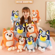 Bluey Theme Plush Toy Doll Creative Bingo Plush Toys Cartoon Cute Sofa Pillow Children's Birthday Gi