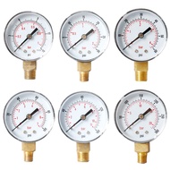 TEN 1 4 BSPT Mechanical Y50 Pressure Gauge 52mm for Mining Home  Precision