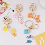 GANTUNGAN SG Keychain Tigger Eeyore Aesthetic Piglet Bag Keychain Souvenir Cute Gift
