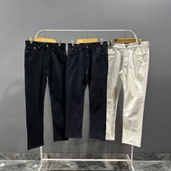 HnM Regular Fit Stretch Cotton Twill Pants Men's Semi Jeans Trousers