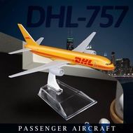 1/400 Scale Model Plane B757 DHL Airlines Alloy Aircraft 16cm 757 Aircraft Model Toys Childrens Coll