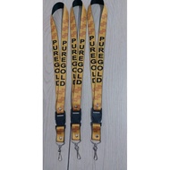 PUREGOLD W/ DEPART. ID LACE LANYARD/YELLOW