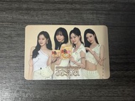 aespa x 辛拉麵小卡(包郵包硬卡套)