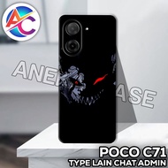 AC14/Case poco C71/ ANIME Motif/softcase poco C71/casing poco C71/silicone poco C71