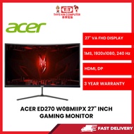 ACER ED270 W0BMIIPX 27" INCH MONITOR 250NITS