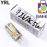 BAIHEE G4 LED Light, 12V Warm Cold White Crystal light bulb, G4 Lighting Replacement Dimmable bulb S