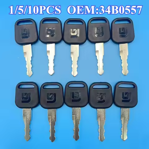 1/5/10PCS 34B0557 Key For Liugong 906/908/915/920/922/925C D E ignition Excavator And Heavy Equipmen