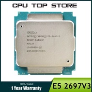 Intel Xeon E5 2697V3 2697 V3 Processor 14-Core 2.60GHZ 35MB 22Nm LGA 2011-3 TDP 145W CPU