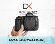 Second - Kamera Canon EOS 6D Mark II Body only kode 121