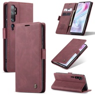 Xiaomi Mi Note 10 / Mi Note 10 Pro / CC9 Pro Flip Wallet Leather Case Cover Sarung Dompet Caseme Kul
