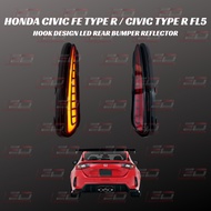 HONDA CIVIC FE TYPE R / CIVIC TYPE R FL5 LED REAR BUMPER REFLECTOR