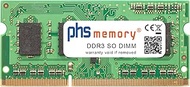 PHS-memory 2 GB RAM Memory Module Compatible with Packard Bell EasyNote LM85-JP-001GE DDR3 SO DIMM 1