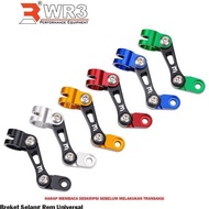 Bracket Front Brake Hose Clamp/ Wr3 Universal Ninja 250 Fi 150Rr R25 Cbr 250Rr Nmax Xmax Aerox #Grat