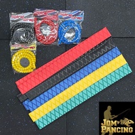 【Jom Pancing】1m Fish scale Non-slip Heat Shrink Wrap Tubing Fishing Rod Handle Insulation 30mm-35mm 