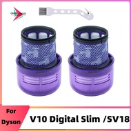 V10 Slim Filter Replacement Compatible with Dyson V10 Digital Slim/SV18 Replacement Spare Cordless V