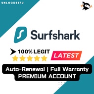Surfshark VPN Premium - PC / Mobile App | 105 Countries | VPN Privacy | Secure Internet Access