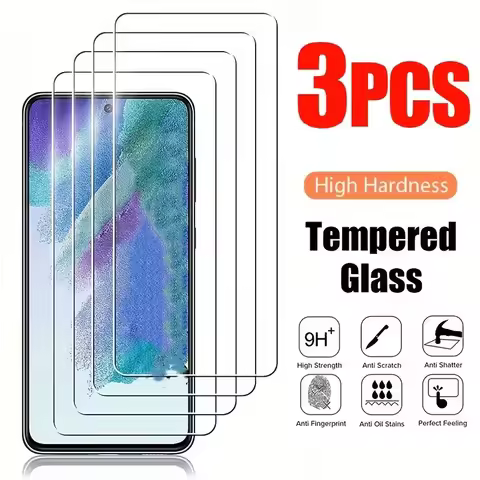 3Pcs Tempered Glass For Samsung Galaxy A05 A05s Clear Film Screen Protector For Galaxy A52s 5G A17 4