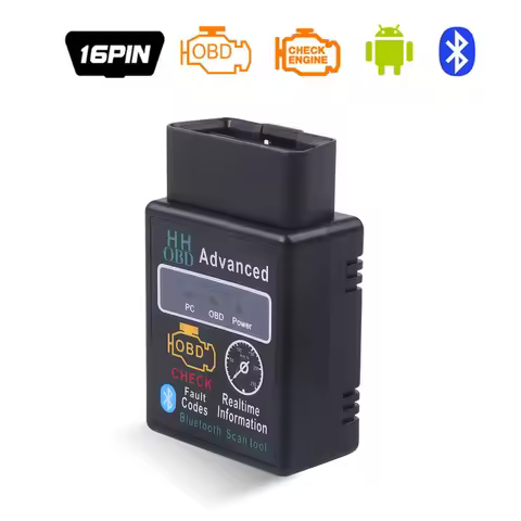 OBD2 ELM327 Bluetooth V2.1 OBDII ELM 327 WIFI V1.5 HH OBD ELM327 Bluetooth V2.1/2.1 OBD 2/II Diagnos
