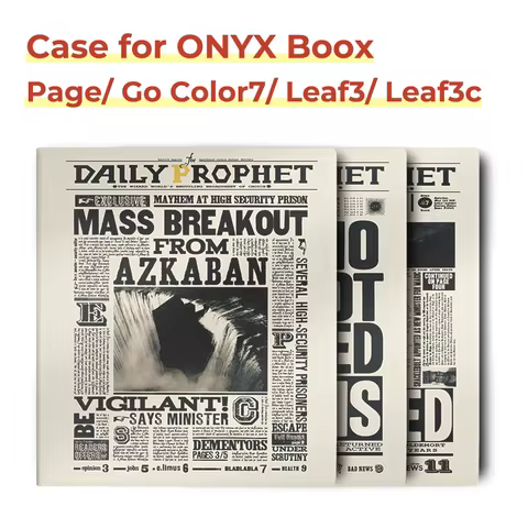 Twosheep Case for Onyx Boox Go7 Go Color7 GenII GenI Page Leaf3 Leaf3c 7-inch Magnetic Cover Auto Sl