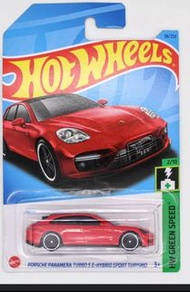 全新未拆封 1/64 風火輪 Hot Wheels-保時捷Porsche panamera turbo s e-hybrid turismo