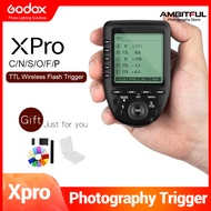 Godox Xpro  2.4G TTL Wireless Trigger Transmitter  Xpro-C Xpro-N Xpro-S Xpro-F Xpro-O Xpro-P for Can