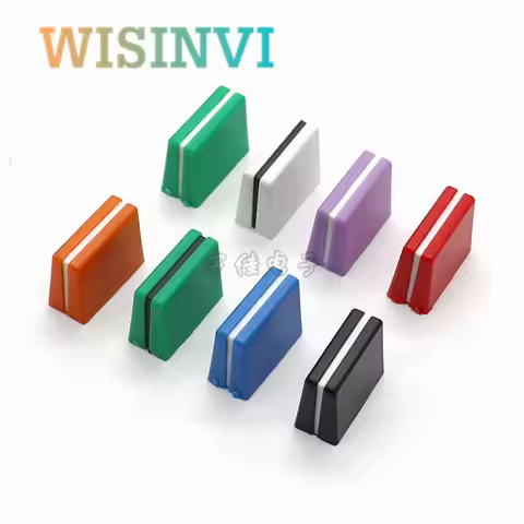 10PCS 20*9*15MM 20X9X15MM Straight Slide Potentiometer Mixer Push Rod Plastic Cap Plastic Console Vo