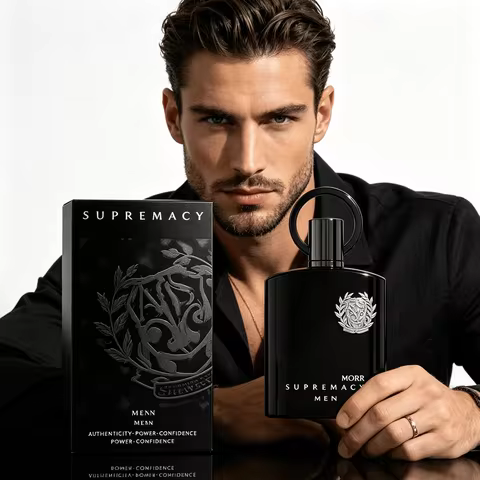 Afnan Supremacy Noir Eau De Parfum for Men, 3.4 Fl. Oz Parfum Long-Lasting Perfume Neutral Citrus Pe