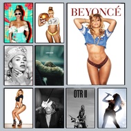 Beyonce Fashion Sexy Pop Music Singer Star Lemonade Poster Prints Wall Art Canvas Painting Picture P