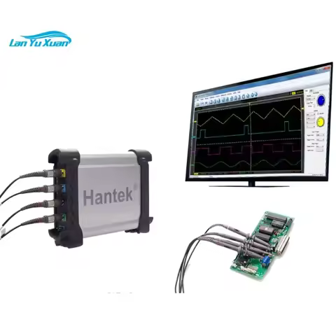 Hantek DSO3104 Osciloscopio USB 100 MHz 4 Channels Digital Multimeter Oscilloscope PC Based Storage 