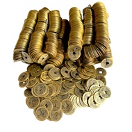 Manufacturer Wholesale 2.3cm Brass Five Emperor Coins Six Emperor Coins Copper Coins Ten Emperor Coi