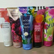 Bath and body works body lotion and shower gel