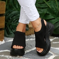 Woven Wedge Heels - Summer High Heels for Women Sizes 36-43