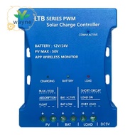 20V PWM Solar Charge Controller with Bluetooth Mobile APP Remote Control ,USB Output 20A