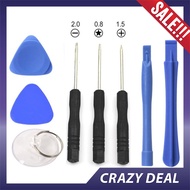Best Buy [ Local Ready Stocks ] 8 pcs Set Mobile Opening Repair Tools with Screwdriver Kit for iOS A