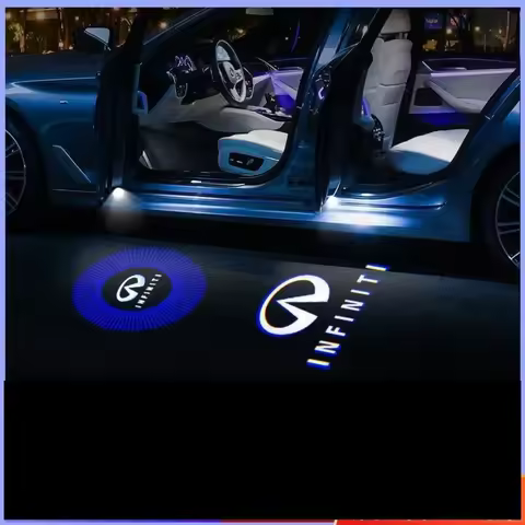 2PCS Led Car Door Logo Light HD Laser Welcome Courtesy Lamp For Infiniti FX35 G35 G37 QX56 QX60 Q50 