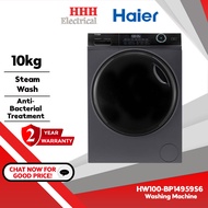 Haier 10kg Inverter Front Load Washer HW100-BP14959S6 Mesin Basuh with Anti-Bacterial Treatment
