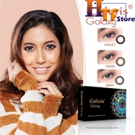 ( 2 PCS) Bionics iColoris Galaxy Monthly Disposable Cosmetic Color Contact Lenses 2/2