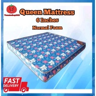 Queen Mattress 6 Inches Normal Foam/ Tilam Kelamin 6 inci Foam Biasa