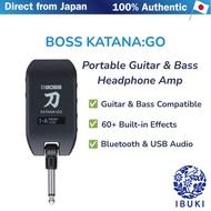BOSS KATANA:GO KTN-GO2 Headphone Guitar Bass Amp 60+ Effects Bluetooth USB【Direct From Japan】