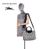 [LONGCHAMP Gallic] longchamp official store bag 1500412 1512 1515 Top-Handle Bags English letter messenger bag  women bag