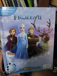 frozen故事書 連玩具