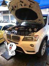 CHENGE BMW X3 F25 35i TURBO 改裝 自排油冷排+ 散熱雙風扇+溫度感應風扇驅動系統