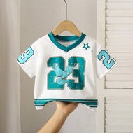 Baby Girl Toddler/Newborn 0-3 Years Old Casual Daily Sports Hockey/Football/Basketball Jersey, Sprin