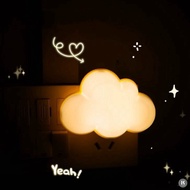 Cloud Shape Led Touch Light, Automatically Lights Up When Dark, Bedroom Decoration | Cloud Night Lig