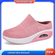 Size35-43 women Shoes mesh Half shoes aircushion slip-on Causal shoes for women big size42/43