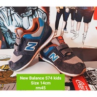 Kasut Bundle New Balance 574 kids size 14cm