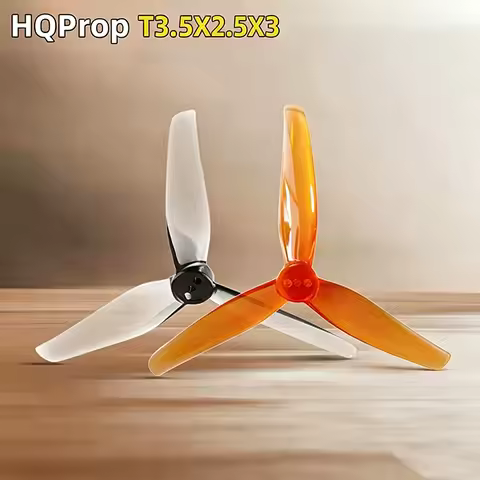 HQProp 3525 T3.5X2.5X3 3-Blade Freestyle Props Compatible with iFlight iH3 Master 3X Kit